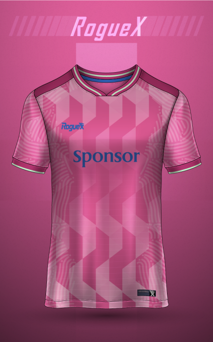 Zenith Topo ZigZag Jersey - Pink/Mauve